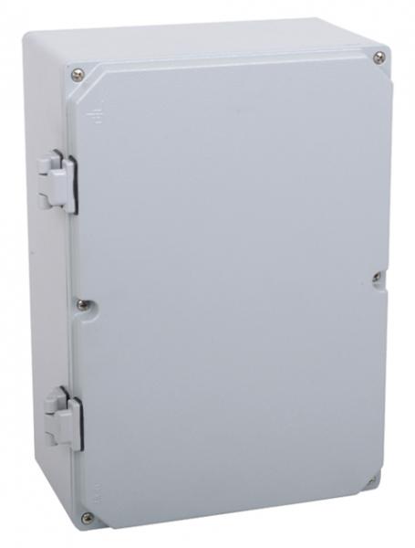 Aluminium-Schaltschrank mit Scharnieren 230x330x140mm